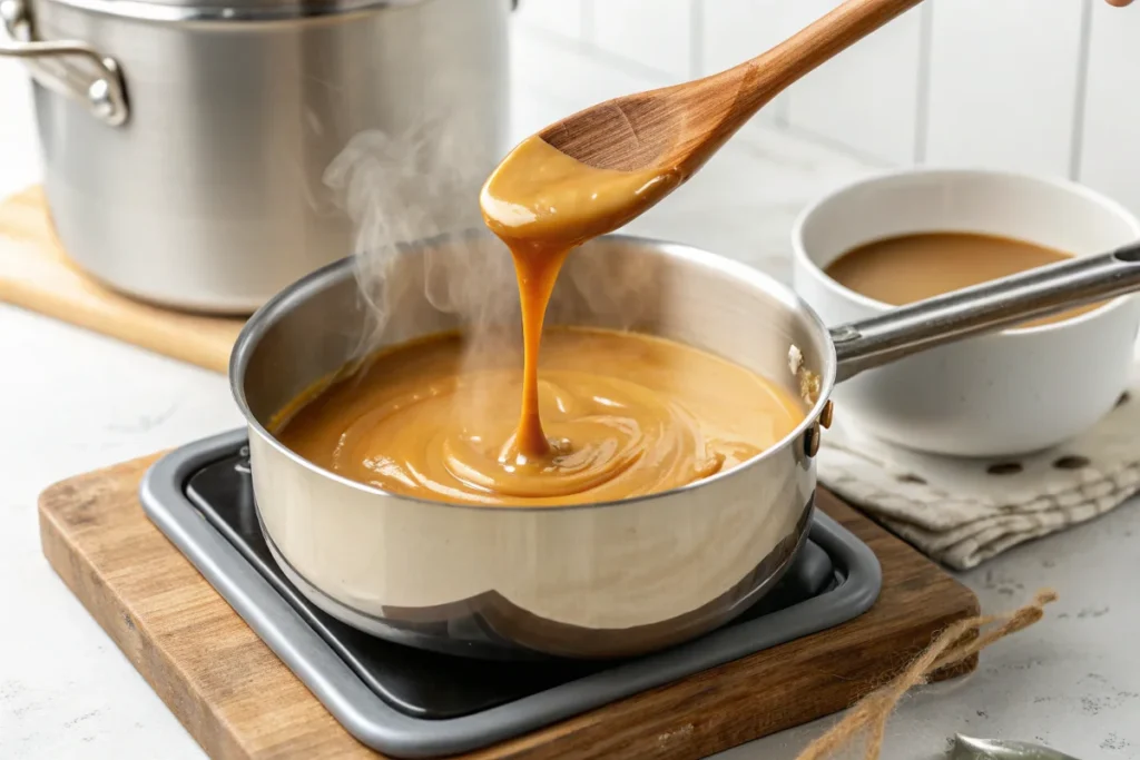 How to Make Caramel From Condensed Milk Quickly